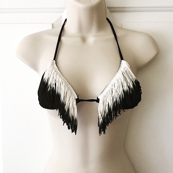 ASOS Other - ASOS Black & White Bikini Top